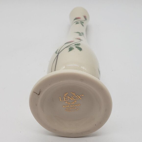Lenox Rose Manor Porcelain Bud Vase 7.5" (H) - Picture 3 of 8